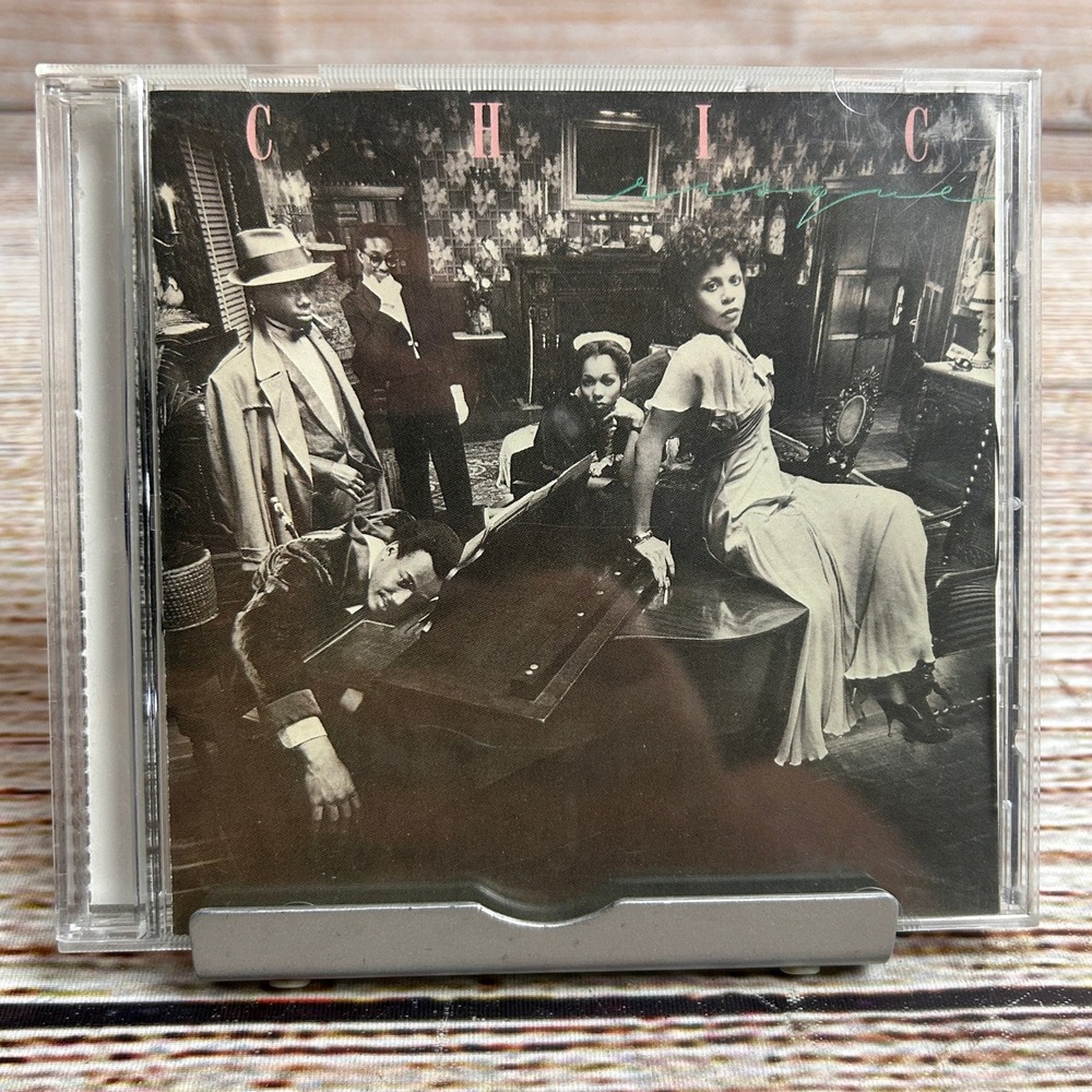 Chic Risque CD Atlantic Records 80406-2 Nile Rodgers Good Times Disco Funk Soul